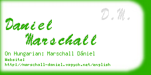 daniel marschall business card