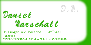 daniel marschall business card